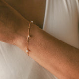 Beaded Pearl Bracelet - - Bracelets - Ofina