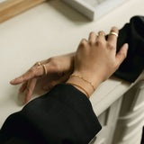 Geometric Cable Chain Bracelet - - Bracelets - Ofina
