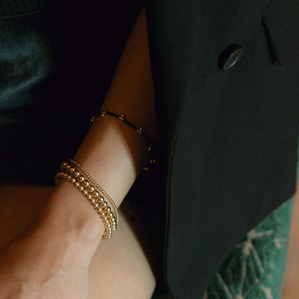 Beaded Stretchy Bracelet - - Bracelets - Ofina