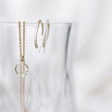 CZ Wreath Necklace - - Necklaces - Ofina