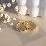Ribbed Ring - - Rings - Ofina