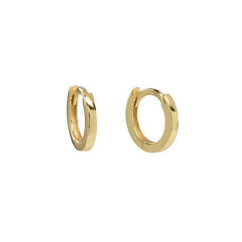 Classic Ear Huggie - Gold / Small - Earrings - Ofina