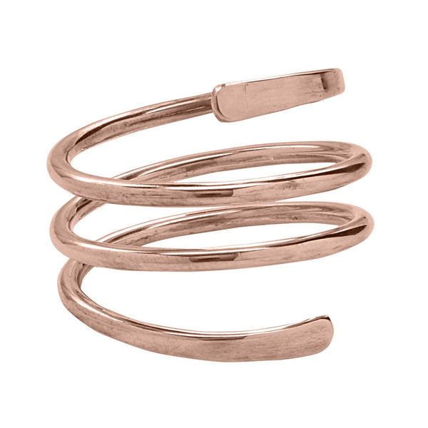 Multiple Twirl Ring - Rosegold / 5 - Rings - Ofina