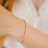 Beaded Stretchy Bracelet - - Bracelets - Ofina