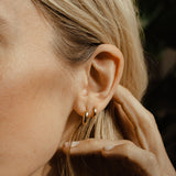 Bold Ear Huggies - - Earrings - Ofina