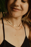 14k Oval Link Necklace - - Necklaces - Ofina