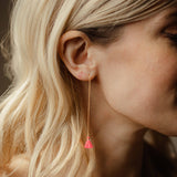 Tassel Ear Threaders - - Earrings - Ofina
