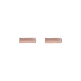 SALE - Rounded Bar Studs - - Earrings - Ofina
