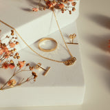Diamond Cut Bar Studs - - Earrings - Ofina