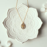 Birth Flower Necklace - - Necklaces - Ofina