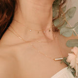 10mm Bar / Link Choker Necklace - - Necklaces - Ofina