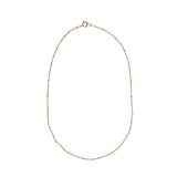 Ball Chain Necklace - Rosegold / 16" - Necklaces - Ofina