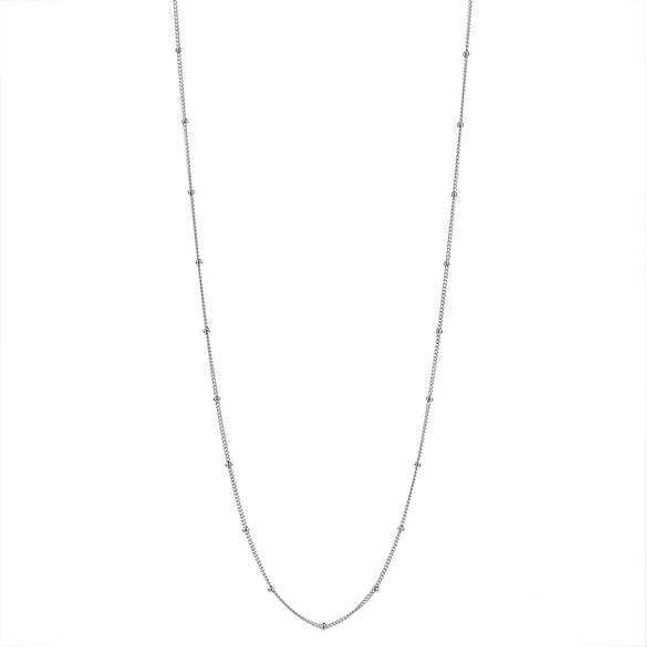 Ball Chain Necklace - Silver / 24" - Necklaces - Ofina
