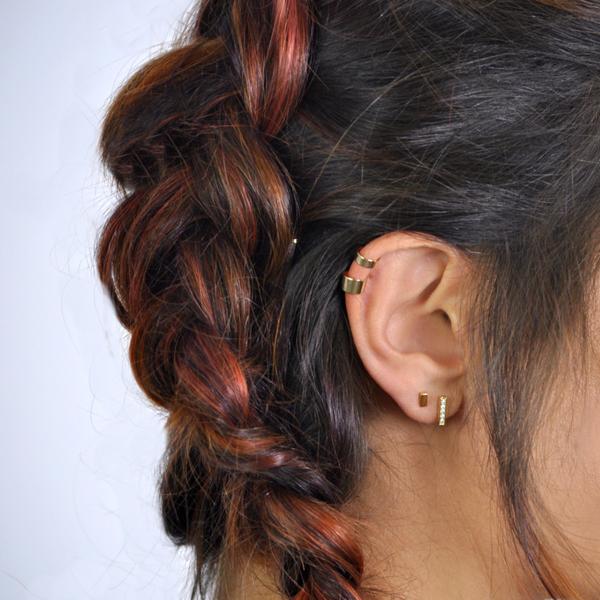Bar Studs - - Earrings - Ofina