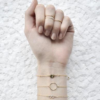 Open Circle Bracelet - - Bracelets - Ofina