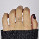 Diamond Solitaire Ring - - Rings - Ofina