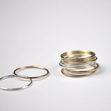 Smooth Stacking Ring - - Rings - Ofina