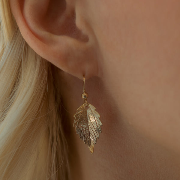 Falling Leaf Earrings - - Earrings - Ofina
