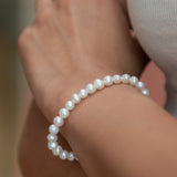 Freshwater Pearl Bracelet - - Bracelets - Ofina