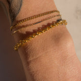 SALE - Wheat Chain Bracelet - - Bracelets - Ofina