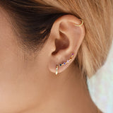 Beaded Ear Cuff - - Earrings - Ofina