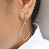 Kite Outline Earrings - - Earrings - Ofina
