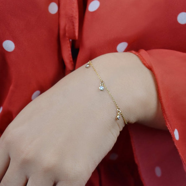 Multi-CZ Bracelet - - Bracelets - Ofina