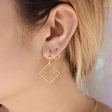 Kite Wire Wrapped Studs - - Earrings - Ofina