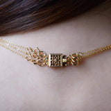 Ornate Square No Tangle Clasp - - Necklaces - Ofina
