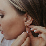 Croissant Huggies - - Earrings - Ofina
