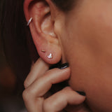 CZ Channel Ear Cuff - - Earrings - Ofina