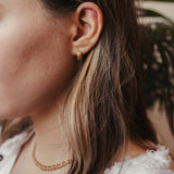 Ribbed Thick Huggies - - Earrings - Ofina