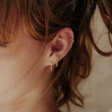 Classic CZ Huggies - - Earrings - Ofina