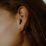 Double Hoop Earrings - - Earrings - Ofina