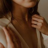 Round Multi-Bar Necklace - - Necklaces - Ofina