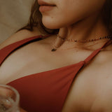 Multi Disc Choker Necklace - - Necklaces - Ofina