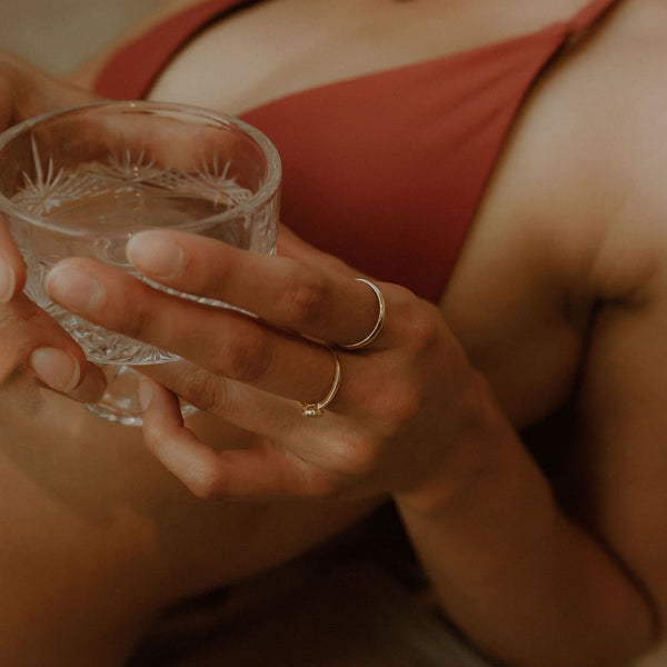 10k Solid Gold Band - - Rings - Ofina