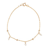 Beaded Pearl Bracelet - - Bracelets - Ofina