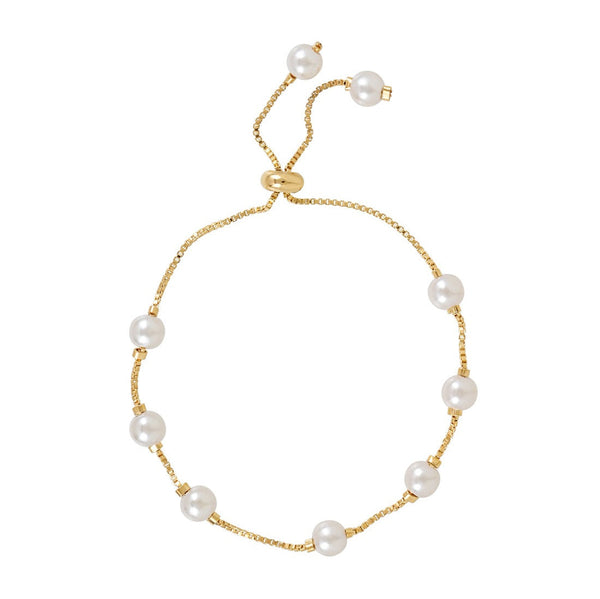 Multi-Pearl Adjustable Bracelet - - Bracelets - Ofina