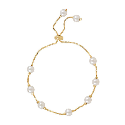 Multi-Pearl Adjustable Bracelet - - Bracelets - Ofina