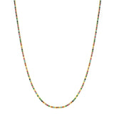 CZ Colorful Tennis Choker - - Necklaces - Ofina