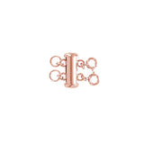 Tube No Tangle Clasp - Rosegold / Double - Necklaces - Ofina