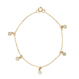 Multi-CZ Bracelet - Gold - Bracelets - Ofina