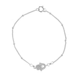 Khamsa Bracelet - Silver - Bracelets - Ofina