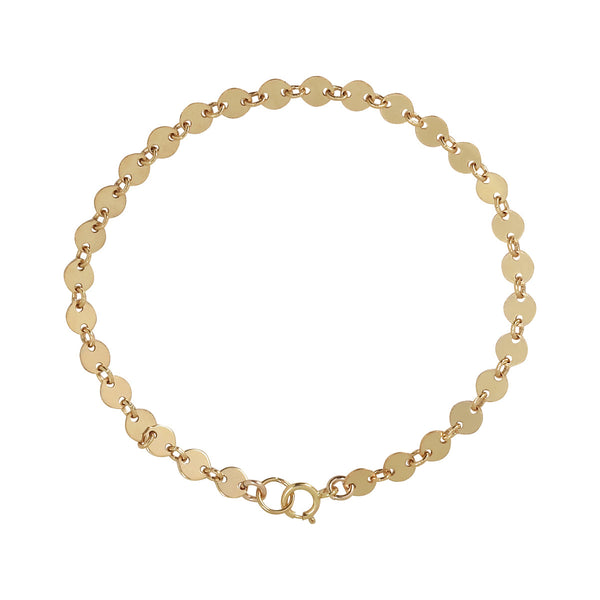 Multi Disc Bracelet - Gold - Bracelets - Ofina
