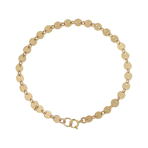 Multi Disc Bracelet - Gold - Bracelets - Ofina