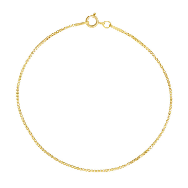 Classic Box Chain Bracelet - - Bracelets - Ofina