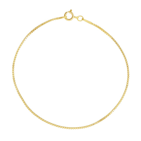 Classic Box Chain Bracelet - - Bracelets - Ofina