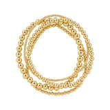 Beaded Stretchy Bracelet - - Bracelets - Ofina