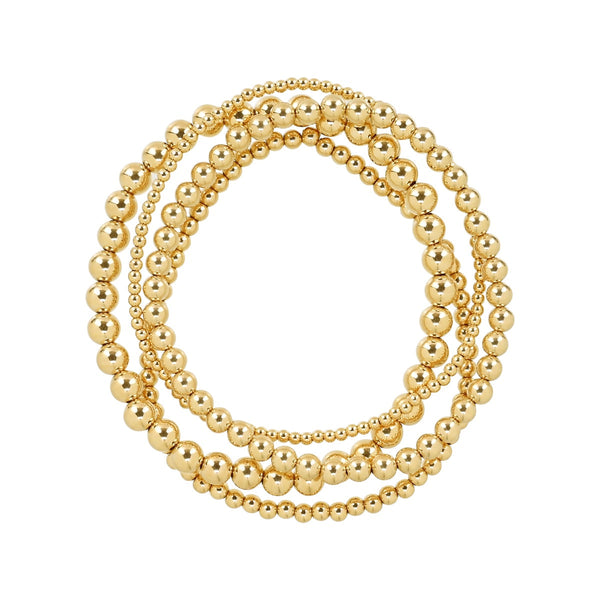 Beaded Stretchy Bracelet - - Bracelets - Ofina